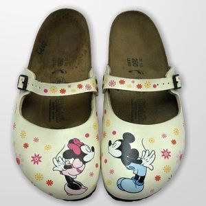 Birkenstock Disney Mickey Minnie Slide Clogs Shoes
